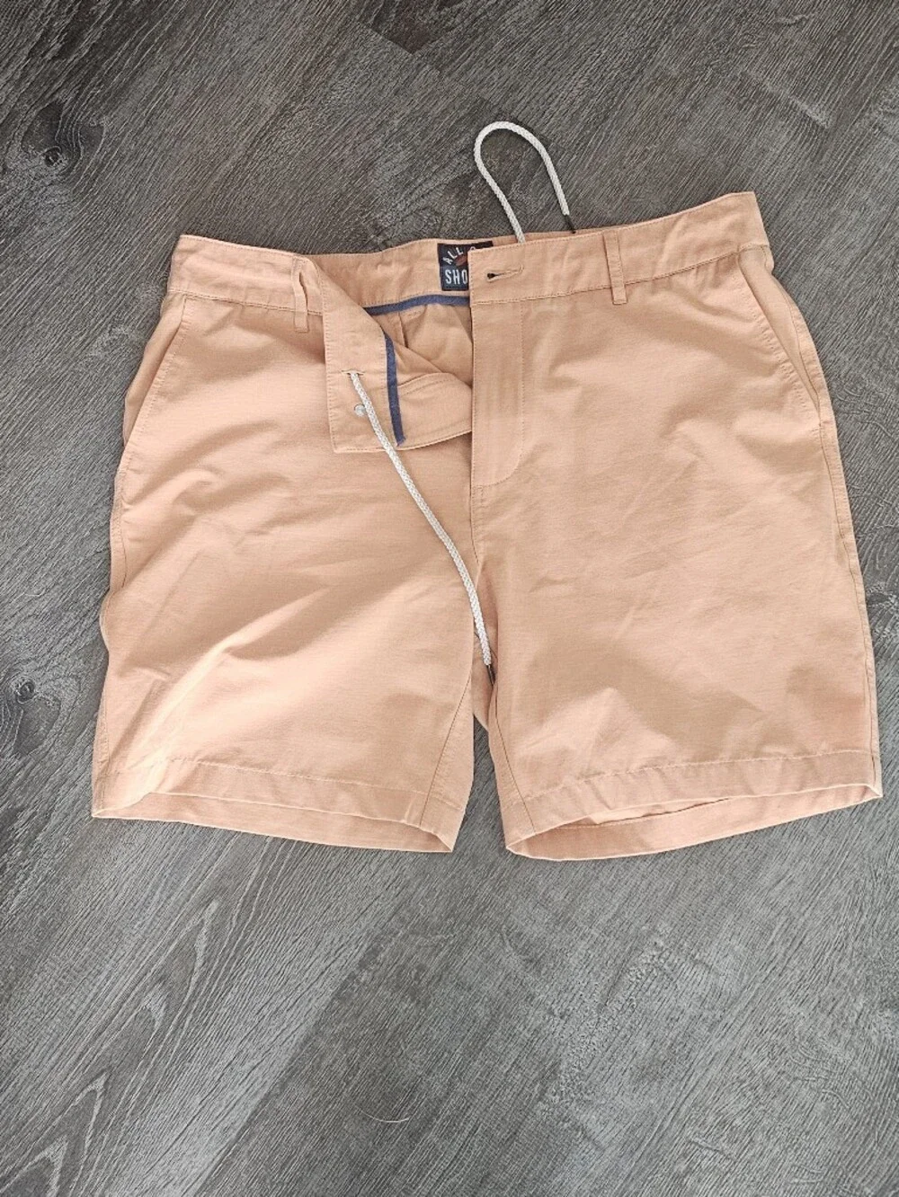 Faherty Men's Peach Drawstring Hybrid Shorts All Day Short (7